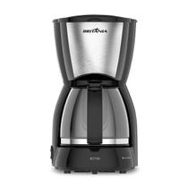 Cafeteira Britânia 18 Cafezinhos BCF19A Jarra de Vidro 550W Preta e Inox 127V Cafeteira Britânia 18 Cafezinhos BCF19A Jarra de Vidro 550W Preta e Inox 127V