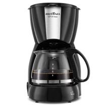 Cafeteira Britânia CP15 Vidro Preto com Inox