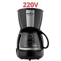 Cafeteira Britânia CP30 Inox 30 Cafés 1.2L Jarra de Vidro Sistema CortaPingo Filtro Lavável Placa de AquecimentoCafeteira Britânia CP30 Inox 30 Cafés