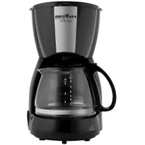 Cafeteira Britânia CP30 Inox Preta Com Jarra De Vidro 110V