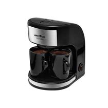 Cafeteira Britânia Duo Coffee 450 Watts 220V ~ 60Hz Com 2 Xicaras Preta Prata