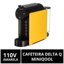 Cafeteira Cápsulas Delta Q, MiniQool, Amarela, 110V