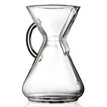 Cafeteira Chemex Pour-Over Glass com alça de vidro de 10 xícaras