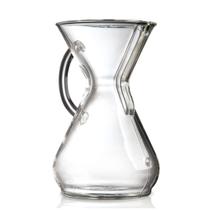 Cafeteira Chemex Pour-Over Glass de 8 xícaras com alça de vidro