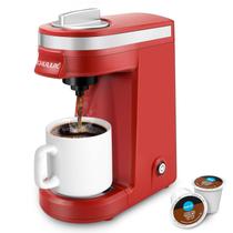 Cafeteira CHULUX Mini para cápsula K, dose única, vermelha