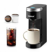 Cafeteira CHULUX Slim de Dose Única para Cápsulas K-Cup, Portátil Cafeteira CHULUX Slim de Dose Única para Cápsulas K-Cup, Portátil
