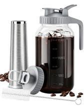 Cafeteira Cold Brew OneDream 1,9L com Filtro de Aço Inoxidável Cafeteira Cold Brew OneDream 1,9L com Filtro de Aço Inoxidável