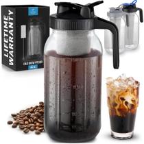 Cafeteira Cold Brew Zulay Kitchen 1.5L com jarra de vidro