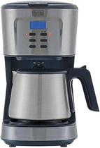 Cafeteira com Jarra Inox Programável Black Decker Ajuste de Intensidade CM300G-B2 220V