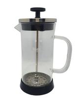 Cafeteira/Cremeira Francesa De Vidro Com Aço Inox - 350 ML