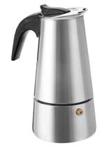 Cafeteira de Aço Inox para 4 cafezinhos 200 ml - Mimo Style - AFA04