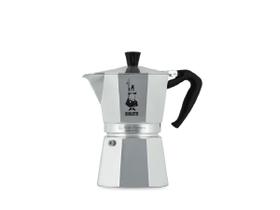 Cafeteira de Fogão Bialetti Prata Nuova Moka Express Italiana 3 xícaras