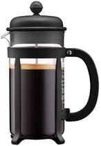 Cafeteira de vidro 8 xícaras, 1000ml, preto - Ideal para o seu café diário