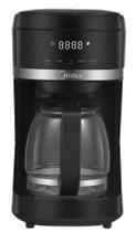 Cafeteira Digital Programavel Midea 1000W faz 37 Xicaras Black Ellegance 220V