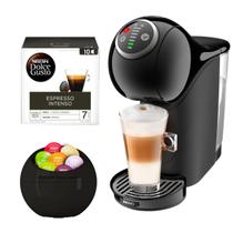 Cafeteira Dolce Gusto S Plus Preta 110V + 40 Cápsulas - Arno