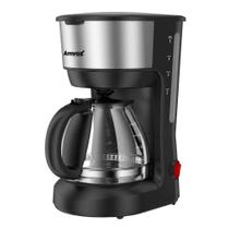 Cafeteira ElÃtrica Amvox ACF227 18 XÃcaras Preta/Inox Cafeteira ElÃtrica Amvox ACF227 18 XÃcaras Preta/Inox