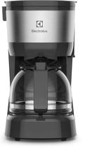 Cafeteira Electrolux Efficient ECM10 semi automática preta e prateada filtro removível 110V