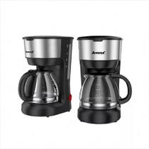 Cafeteira Elétrica 18 Xícaras Amvox Acf 227 Preta Inox 110V