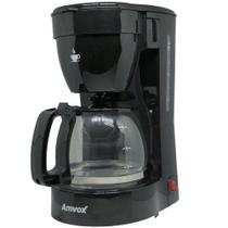 Cafeteira Elétrica 220V 14 Xícaras Café Amvox Nova com Colher Dosadora ACF 227-2 NEW Preta