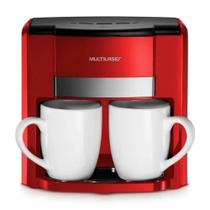 Cafeteira Elétrica 220v 450w 2 Xícaras Vermelho Multilaser