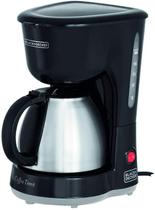 Cafeteira Elétrica Black & Decker até 18 Cafés Jarra INOX 750ml CM15 - 110v