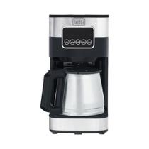 Cafeteira Elétrica Black Decker CM350GBR Inox, Filtro Permanente e Lavável, Capacidade 1,5 L, Ate 38 Cafézinhos, 127v