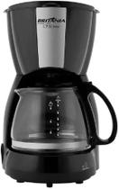 Cafeteira Elétrica Britânia CP30 800W 30 Cafés Jarra de Vidro Filtro Permanente Inox