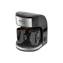 Cafeteira Elétrica Britânia Duo Coffee Com 2 Xicaras 450W 220V Preto Prata