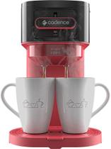 Cafeteira Elétrica Cadence Caf230 Single Up Vermelha e Preta 600W De Filtro Automática 110V