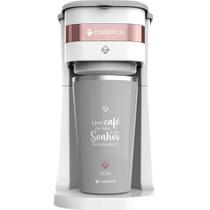 Cafeteira Elétrica Cadence Dream Rosé Gold com Copo Térmico 127V