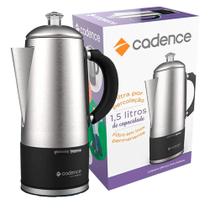 Cafeteira Elétrica Cadence Gran Italiana CAF120 220V 1,5L Filtra por Percolação 900W Inox