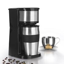 Cafeteira Elétrica Com Copo Térmico Inox Individual Mini