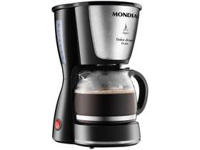 Cafeteira Elétrica Dolce Arome Mondial Preto e Inox 550W C-30 18X