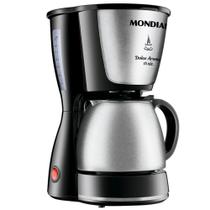 Cafeteira Elétrica Dolce Arome Mondial Preto e Inox 550W C-34JI-15X