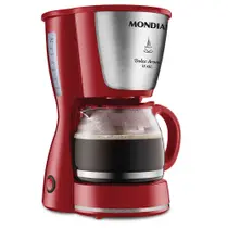Cafeteira Elétrica Dolce Arome Mondial Vermelho e Inox 550W C-35 18X