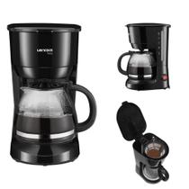 Cafeteira elétrica EASY 18 cafés com Filtro permanente 127 220 V Lenoxx