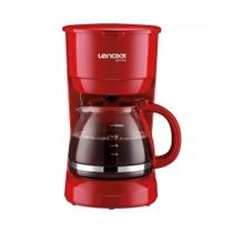 Cafeteira Elétrica Easy Red 220V - Lenoxx