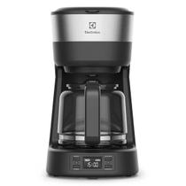 Cafeteira Elétrica Electrolux 30 Xícaras Experience Programável com Timer Cor Inox Preta ECM25 127V