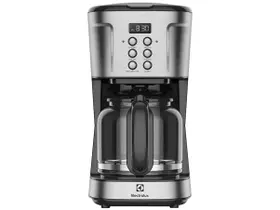 Cafeteira Elétrica Electrolux Digital 38 Xícaras Experience Programável com Timer Cor Inox (ECM30)