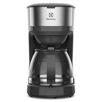 Cafeteira Elétrica Electrolux ECM20 Com Função Manter Aquecido e Capacidade para 30 Xic. na Cor Inox e Preto 127V