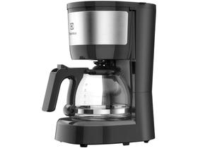 Cafeteira Elétrica Electrolux Efficient ECM10 - 15 Cafés Preto e Granite Gray