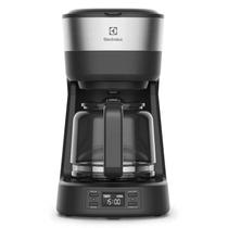 Cafeteira Elétrica Electrolux Experience Programável com Timer Cor Inox Preta com Capacidade de 1,2 Litros e 800w de Potência ECM25 220V