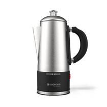 Cafeteira elétrica Gran Italiana 1,5 L 900W 220V em aço inox - Cadence Cafeteira elétrica Gran Italiana 1,5 L 900W 220V em aço inox - Cadence