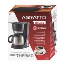 Cafeteira Elétrica Inox 25 Xícaras Agratto THERMO 25X 127v Cafeteira Elétrica Inox 25 Xícaras Agratto THERMO 25X 127v