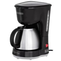 Cafeteira Elétrica Jarra Inox 750ml CM15 110v Black+Decker Cafeteira Elétrica Jarra Inox 750ml CM15 110v Black+Decker