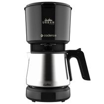 Cafeteira Eletrica Jarra Inox Urban Pop 1,2ltrs Faz 30 Cafes - Cadence