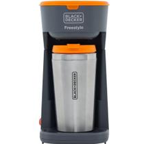 Cafeteira Elétrica Maquina de Café c/ 1 Copo Térmico Inox BlackDecker - Black&Decker
