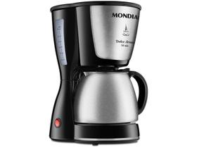 Cafeteira Elétrica Mondial Dolce Arome C-37-JI-30X Preto/Inox 127V