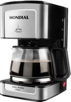 Cafeteira Eletrica Mondial Dolce Arome Inox 550W 110/60HZ Preto