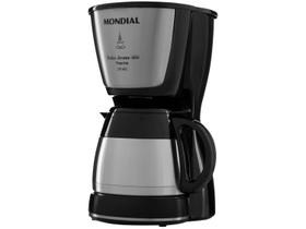 Cafeteira Elétrica Mondial Dolce Arome Thermo para 24 Xícaras 800W Preto/Inox 220V - C-33JT-24X
